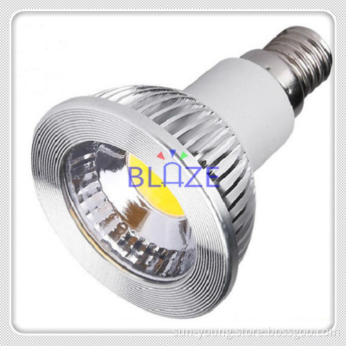COB led reflector lamp E14 5W AC85-265V 650LM